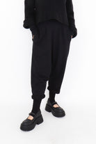 SORT AARHUS baggy broek AALUM