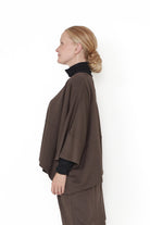 SORT AARHUS boxy pullover CLAY