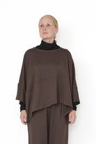 SORT AARHUS boxy pullover CLAY