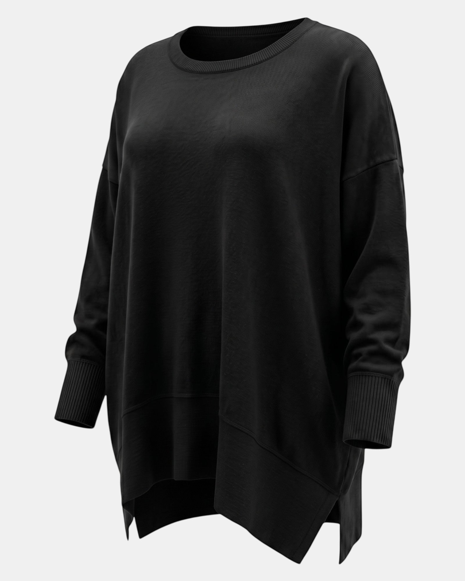 SORT AARHUS oversized pullover CLAY