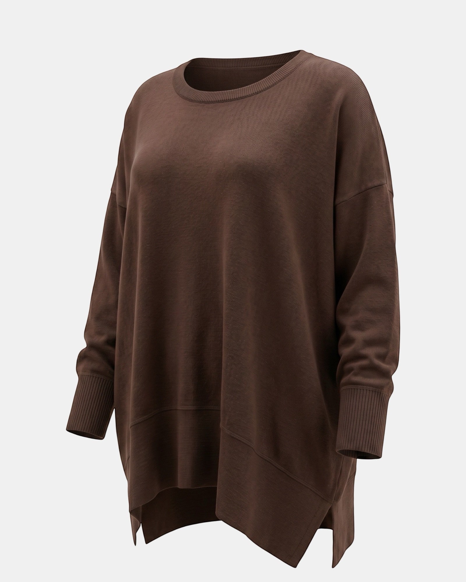 SORT AARHUS oversized pullover CLAY