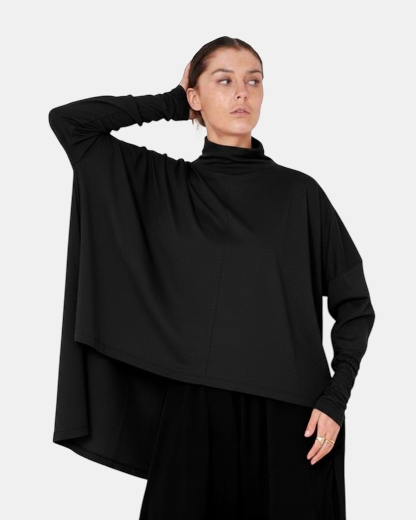 SORT AARHUS oversized top CARA