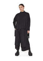 SORT AARHUS oversized top CARA