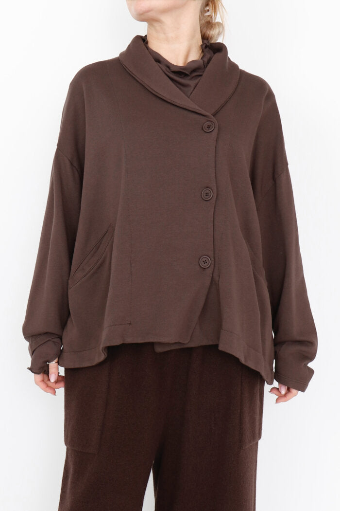 SORT AARHUS oversized vest ASFERG