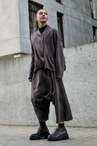 SORT AARHUS oversized vest ASFERG