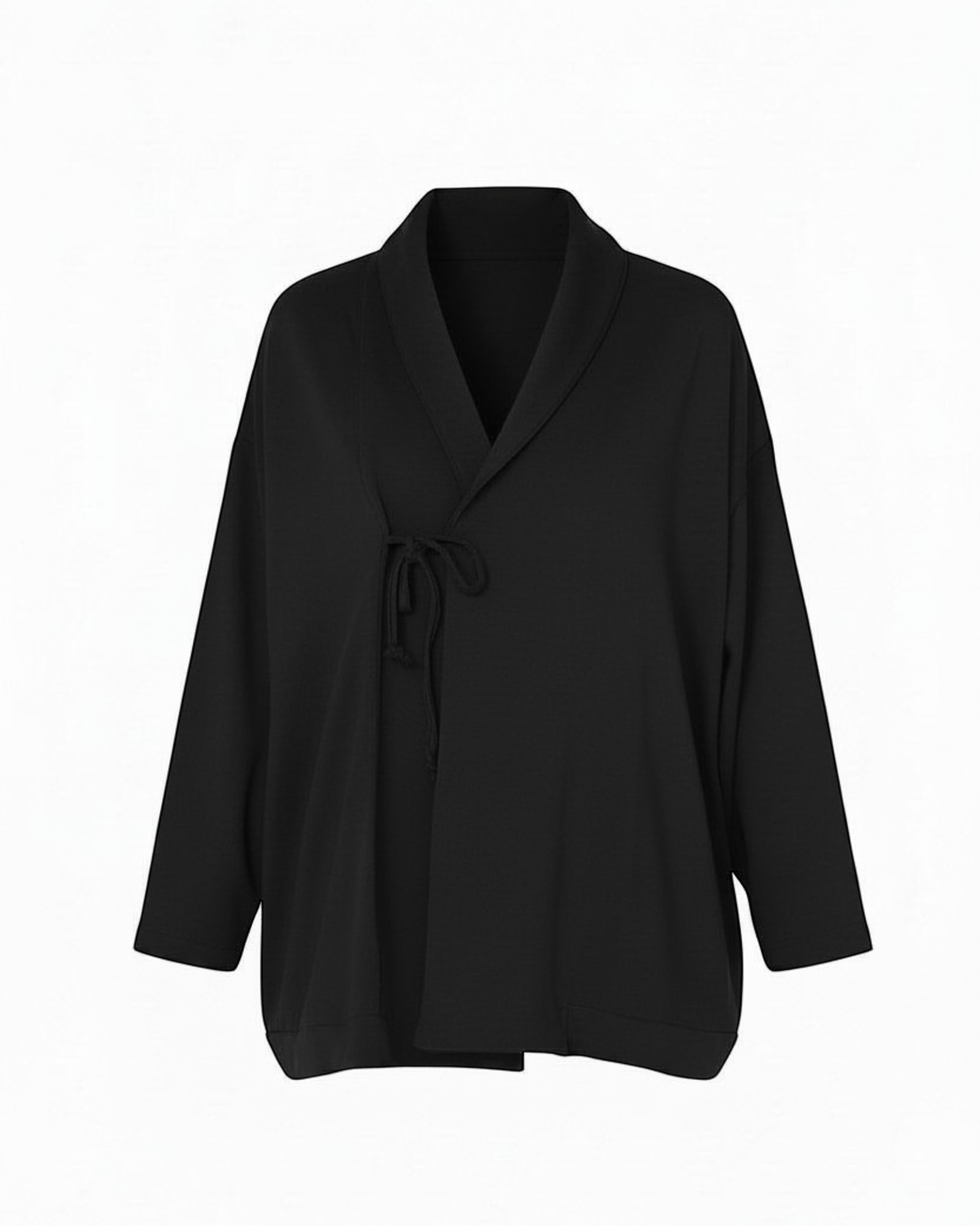 SORT AARHUS oversized vest CLAY