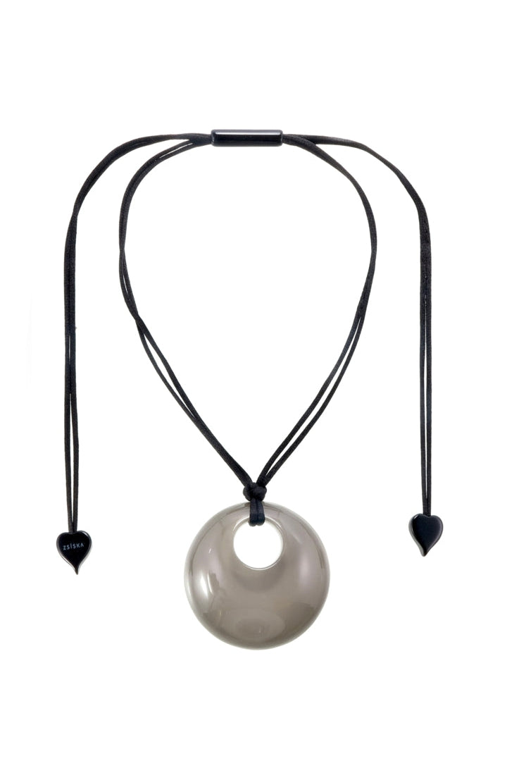 ZSISKA ketting grijs licht pendant COLOURFUL STATEMENTS