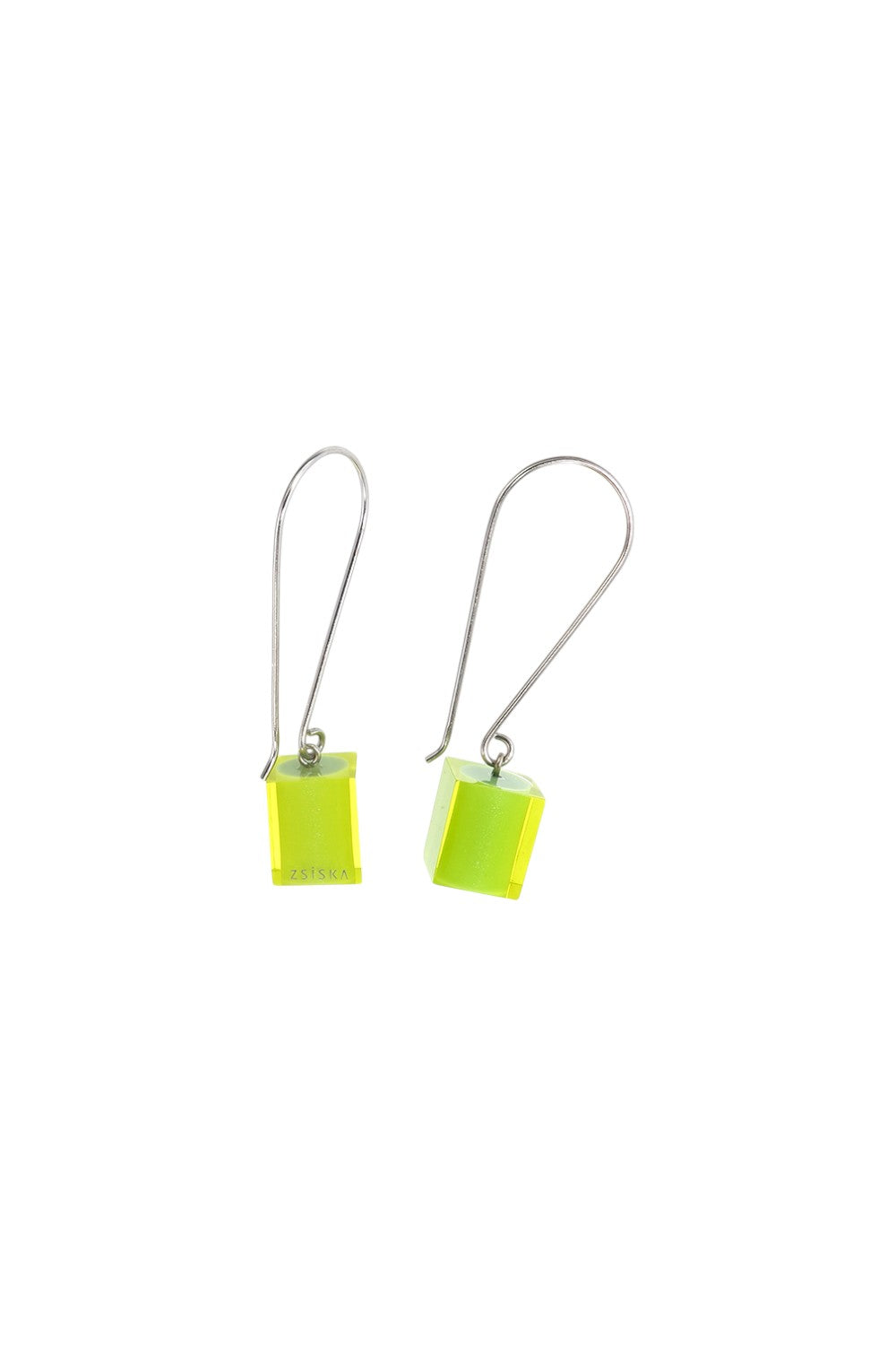 ZSISKA oorbellen CUBES